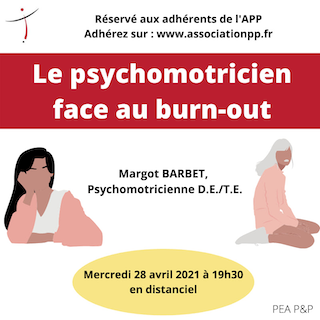 "Le psychomotricien face au burn-out" par Margot Barbet